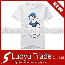 Custom 100% Cotton Mens Cute T shirt