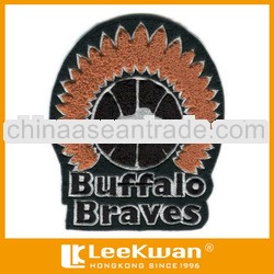 Custom Buffalo Chenille Embroidered Badge