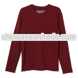 Custom plain long sleeve t shirt