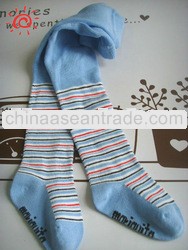 Cute Blue Stripped Baby Boy Tights and Pantyhose