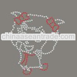 Cute cartoon hotfix rhinesone transfer motif