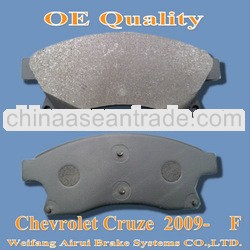 D1522 Chevrolet Cruze brake pad