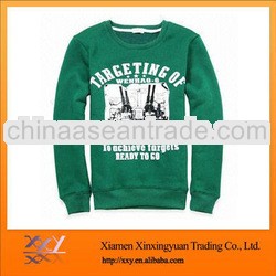 Direct Factory Price Mens Long Tshirts Green Plain Wholesale Tee
