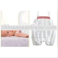 Doomagic baby rompers girls white short sleeves romper