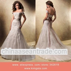 Elegant Mermaid Off-The-Shoulder Wedding Dresses