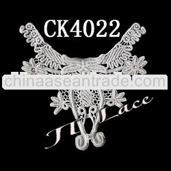 Factory offering 100% cotton collar lace high quality CK4022