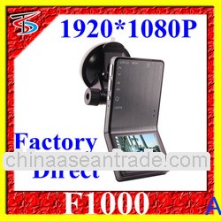 Factory price 1080P 5 Mega Pixels Lens car dvr review F1000