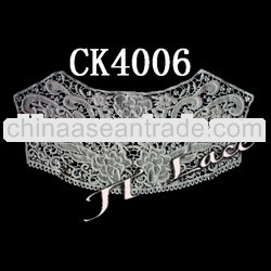 Fashion dress cotton collar lace Gaungzhou wholesale CK4006