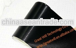 Foil Carbon Fiber Vinyl 1.52*30m/Roll With Air Drain