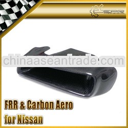 For Nissan Skyline R34 GTT GTR Carbon Fiber / FRP Vented Head Light Cover