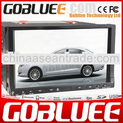 GOBLUEE Touch Screen in dash Universal car stereo with GPS Navigation Radio 3G wireless internet iPo