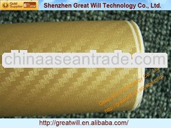 Gold film sticker 1.27*30m/roll without air free bubble