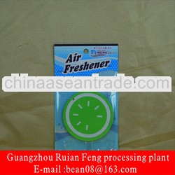 Guangzhou car freshener paper with fragrance/crown auto air freshener for car