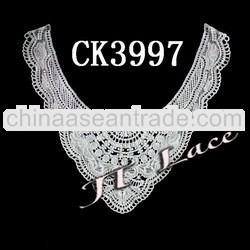Guangzhou unique cotton crochet neck collar lace CK3997