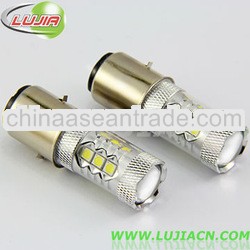 H6 led motorcycle light,Ba20d 80W led headlight