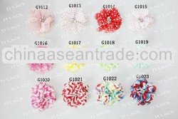 Hand sewn beaded Shabby chic chiffon Flowers wholesale