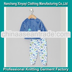 Hot Selling Winter Baby Clothes / Cheap Baby Boy Winter Clothes with Animal Print