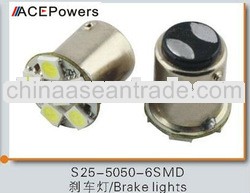LED PROMOTION TAIL LIGHT BA9S S25-5050-6SMD CAR LED LIGHT