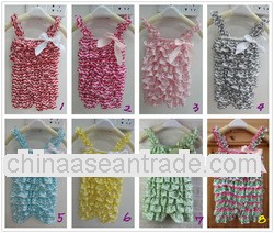 Latest!!Adorable chevron romper LOVELY baby onesie romper baby girl satin romoer with bows kids CHEV