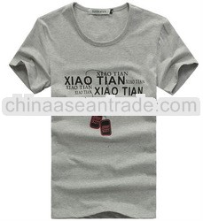 Men's Newest 100% Cotton T-shirts Plain T-shirt