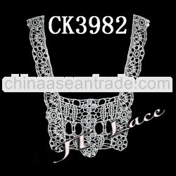 Neck crochet cotton collar for garment from Guangzhou wholesale CK3982