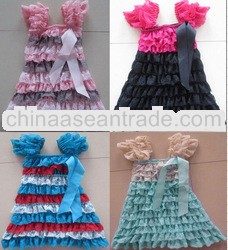New Hot sales!wholesale cap lace dress,boutique cap sleeve lace dress,lace dresses for girls