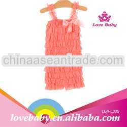 New arrivals fashion colorful cute baby petti rompers