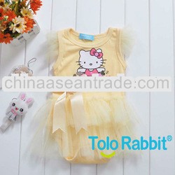 OEM Girl Carton Series Ballet Dress Romper