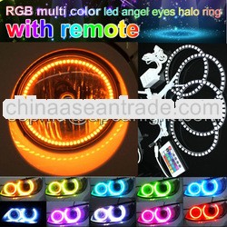 OEM available RGB multi color smd5050 led angel eyes halo rings