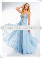 PE168 Sweetheart lady's chiffon bridesmaid dress
