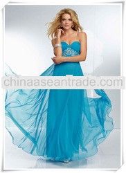 PE195 sweetheart floor-length chiffon gown bridesmaid dress