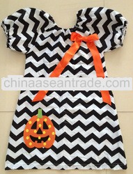 Popular wholesale chevron dresses girls
