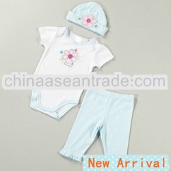 Pretty Flower Baby Clothes Girl Rompers