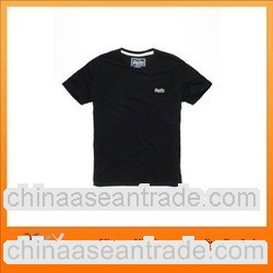 Round Neck Men's Casual Tshirt Printed Combed Cotton