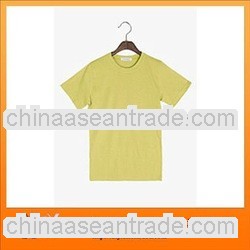 Round Neck Solid Soft T-shirts Plain Haze Color