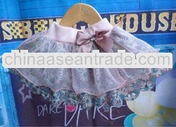 Rural style Broken beautiful lace skirts