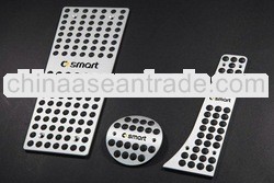 Savanini car pedal cover for SMART aluminium alloy sporty car pedals AT