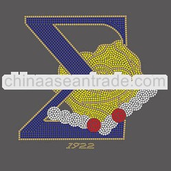 Sigma Rose hot fix rhinestone transfer motifs