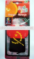 T-Shirt Car Freshener Card Country Promotion Flag Paper Freshener