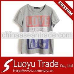 Unisex Printed Fine T shirts in bulk