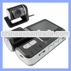 Vehicle Car DVR with HD Video Recorder Best Dual Dashcam