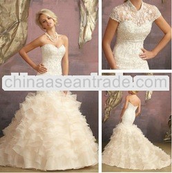 WD9023 Sweetheart Mermaid Fully Beaded Wedding Gown