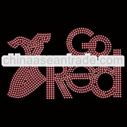 Wear Red Day Wholesale Rhinestone Transfers Design