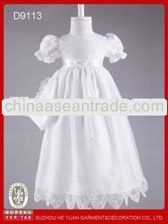 White Beautiful baby baptism dress