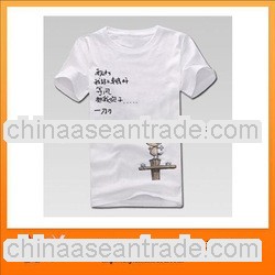 White Plain Tshirts Customized Your Style 2014