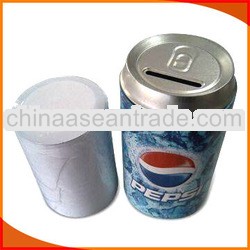 Wholesale 100% preshrunk cotton can packed unisex compression shirt