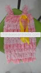 Wholesale !! Zebra Lace Baby Dress ,Pettidress