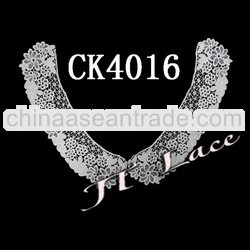 Wholesale fashion cotton crochet collar lace for garments CK4016