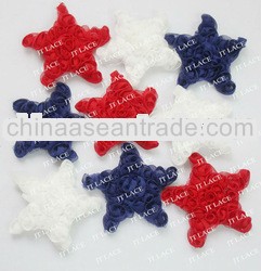 Wholesale shabby flower lace fabric fashion trim