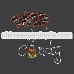 Wild about Candy Halloween Wholesale Rhinestone Transfers Design